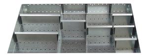 Cubio Metal / Steel Divider Kit ETS-85150-6 11 Compartment Bott Cubio Steel Divider Kits 28/43020656 Cubio Divider Kit ETS 85150 6 11 Comp.jpg